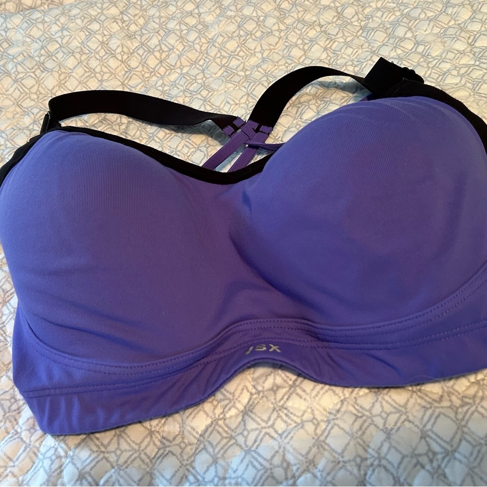 VSX Purple Underwire Sports Bra - Picture 5 of 8
